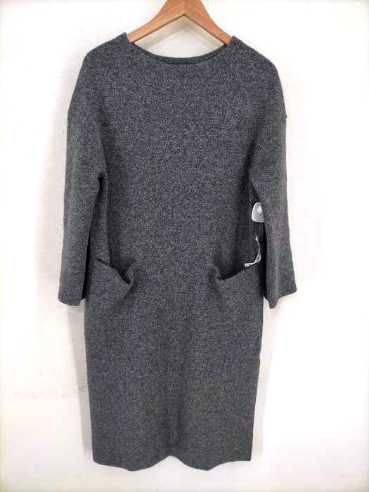 GALLERIE VIEギャルリーヴィー/ウールミラノリブ スクエアネックプルオーバー価格 35，200円 GALERIE VIE (ギャルリーヴィー) コットンシルクミラノリブ ノーカラーコート グリーン サイズ:F