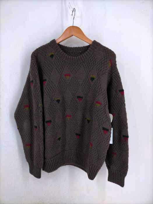 USED古着（ユーズドフルギ） 総柄ニット メンズ トップス