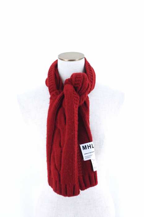 MARGARET HOWELL (マーガレットハウエル) カシミヤウールマフラー レディース ファッション雑貨