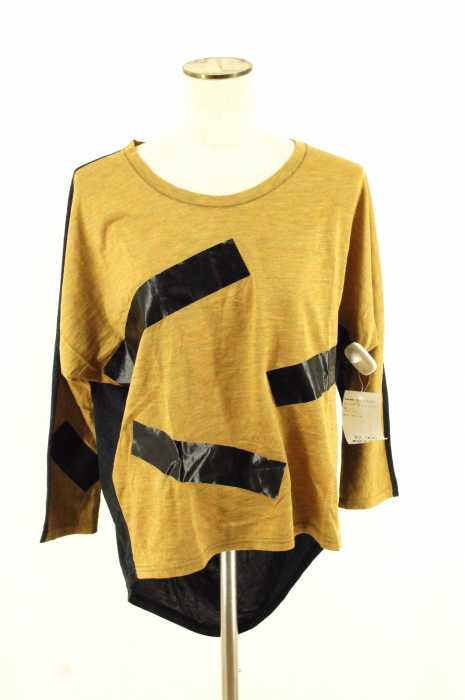 Stussy Women （ステューシーウィメン） THICK　LINE　KNIT　CREW　コットンバイカラーカットソー レディース トップス