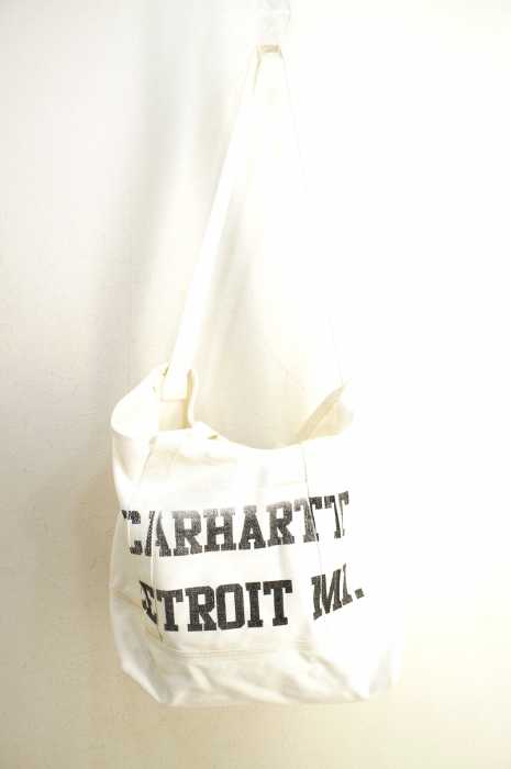Carhartt WIP（カーハートワークインプログレス） BONDI TOTE ロゴプリントキャンバストートバッグ メンズ バッグ