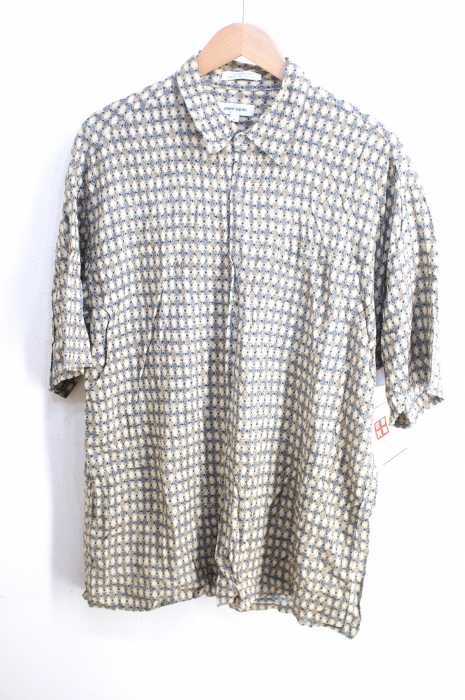 pierre cardin（ピエールカルダン） 半袖総柄レーヨンシャツ メンズ トップス