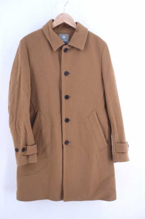 Nano Universe ナノユニバース 17aw 中綿ウールステンカラーコート メンズ アウター ブランド古着買取販売バズストア
