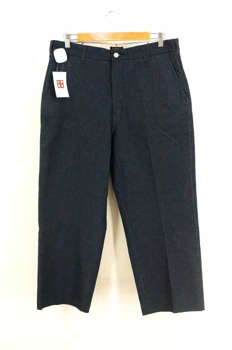 Levi's （リーバイス） STA-PRESST カットオフ加工ワイドデニムパンツ メンズ パンツ