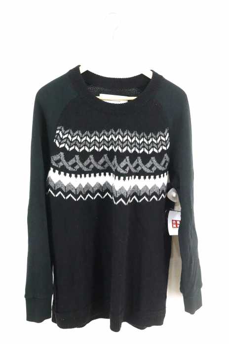 CURLY （カーリー） NOMADIC JAQ SWEAT ニット切替スウェット メンズ トップス