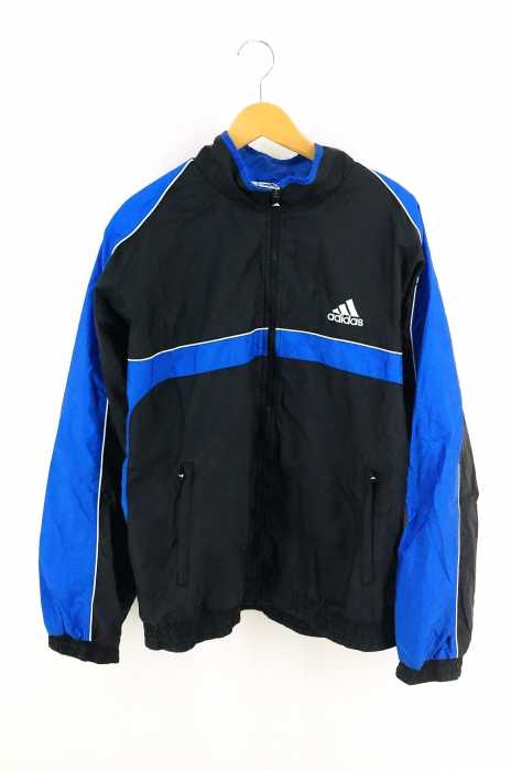 adidas （アディダス） バイカラージップアップナイロンジャケット メンズ アウター