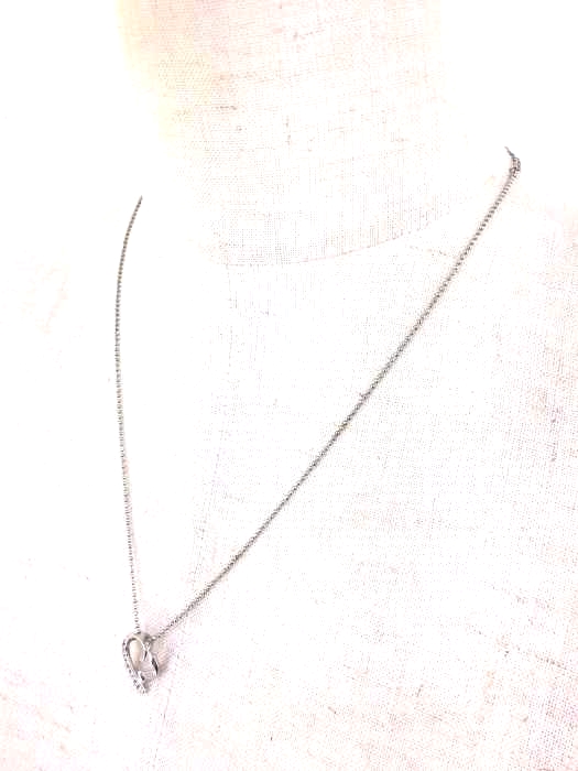 USED古着（ユーズドフルギ） 18KGP ハートモチーフ　ネックレス レディース アクセサリー