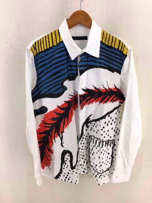 TSUMORI CHISATO(ツモリチサト) デザインプリント シャツ メンズ トップス