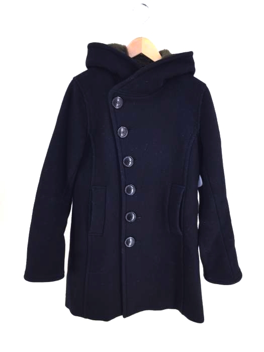 sunaokuwahara（スナオクワハラ） 13AW ガリウール ボア フード ビッグボタンコート レディース アウター