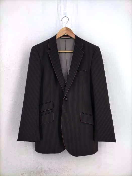 PS Paul Smith（ピーエスポールスミス） 2B ストライプ テーラードジャケット メンズ アウター