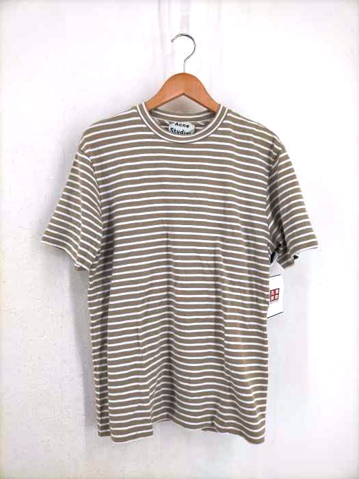 ACNE STUDIOS（アクネストゥディオズ） 18SS ボーダークルーネックTシャツ レディース トップス