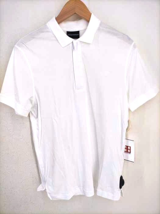 EMPORIO ARMANI（エンポリオアルマーニ） 21SS Polo Shirt フロントジップポロシャツ メンズ トップス