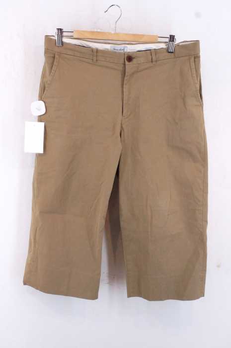 Steven Alan （スティーブンアラン） 3/4 ストレッチワイドパンツ メンズ パンツ