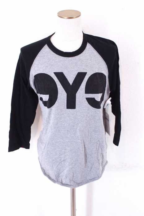 eYe JUNYA WATANABE COMME des GARCONS MAN (アイジュンヤワタナベコムデギャルソンマン) AD2011 袖裏切替プリントカットソー レディース トップス