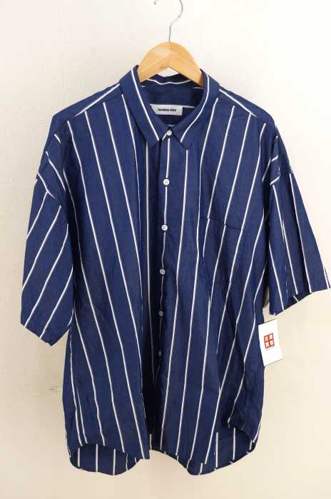 MONKEY TIME（モンキータイム） STRIPE OVERSIZED REG SS SHIRT メンズ トップス