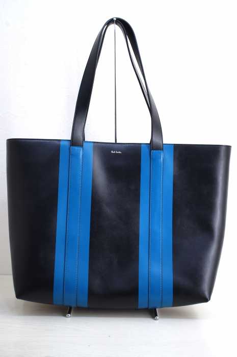 Paul Smith （ポールスミス） ペイントストライプレザートートバッグ 