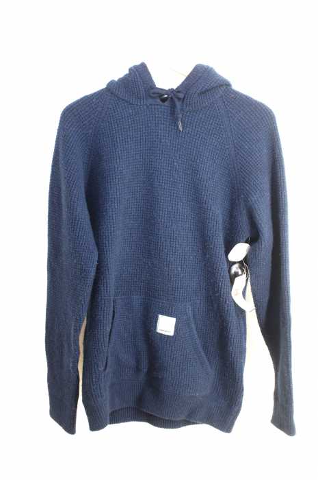 Carhartt WIP(カーハートワークインプログレス) SJ HOODED CHASE THERMAL 鹿の子ニットプルオーバーパーカー メンズ トップス