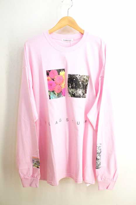FLAGSTUFF(フラッグスタッフ) Flower L/S Tee メンズ トップス
