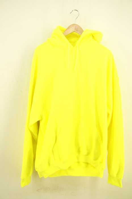 GILDAN（） プルオーバーパーカー ネオンイエロー メンズ トップス