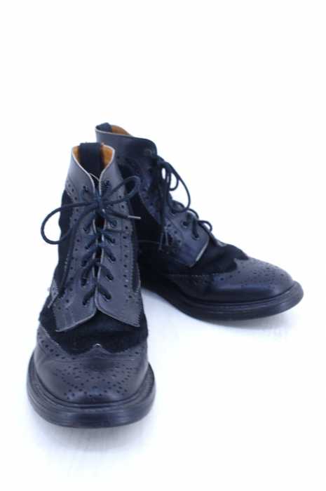Trickers×SHIPS(トリッカーズ) 別注エクスクルーシブモデル ハラココンビカントリーブーツ メンズ シューズ