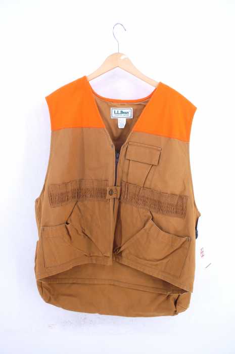 L.L.Bean （エルエルビーン） 80S USA製 バイカラーハンティングベスト メンズ トップス