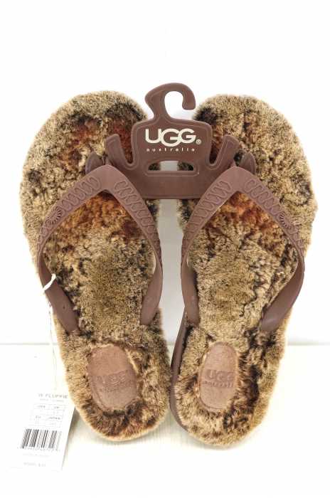 UGG （アグ） FLUFFIE ボアサンダル レディース シューズ