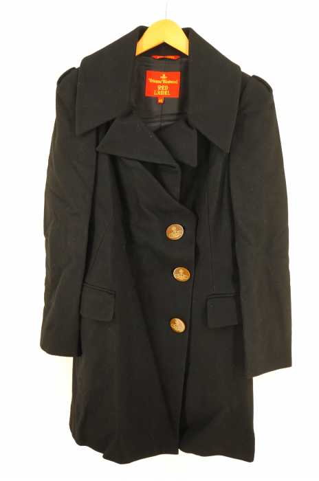 Vivienne Westwood RED LABEL （ヴィヴィアンウエストウッドレッドレーベル） ウール変形コート レディース アウター