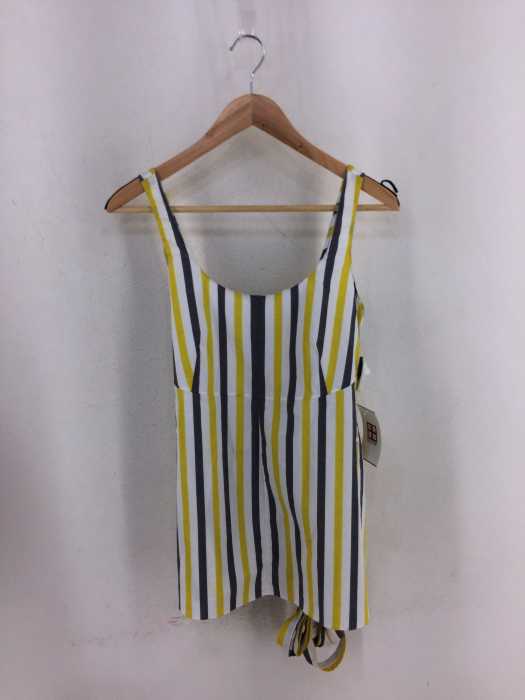 MARNI（マルニ） 14SS ウエストリボン ストライプ柄ノースリーブブラウス レディース トップス
