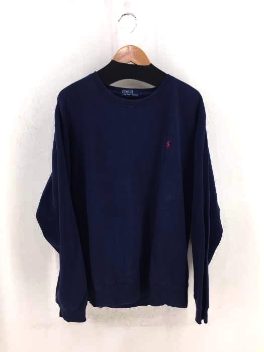 Polo by RALPH LAUREN（ポロバイラルフローレン） スモールポニー刺繍　クルーネックスウェット メンズ トップス