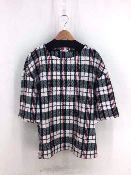 MSGM（エムエスジーエム） チェック柄 ショートスリーブカットソー レディース トップス