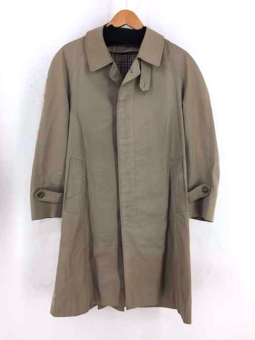 USED古着（ユーズドフルギ） SAINT GERMAIN 裏地チェックステンカラーコート メンズ アウター