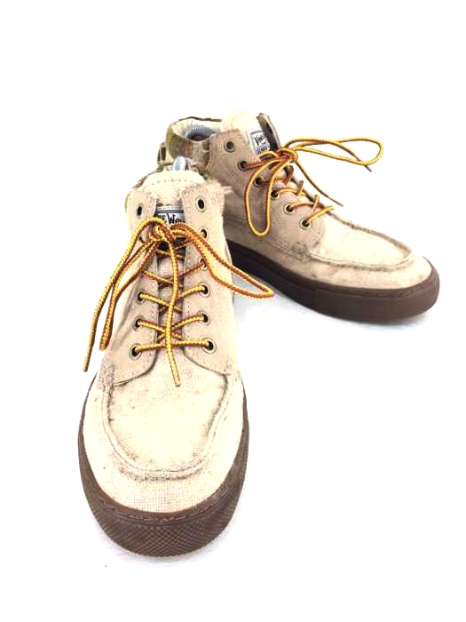 VANS（バンズ） hemp Authentic ミドルカット スニーカー ガムソール メンズ シューズ
