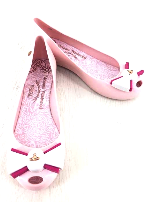 Vivienne Westwood ANGLOMANIA(ヴィヴィアンウエストウッド アングロマニア) ラバー リボンデザインパンプス レディース シューズ