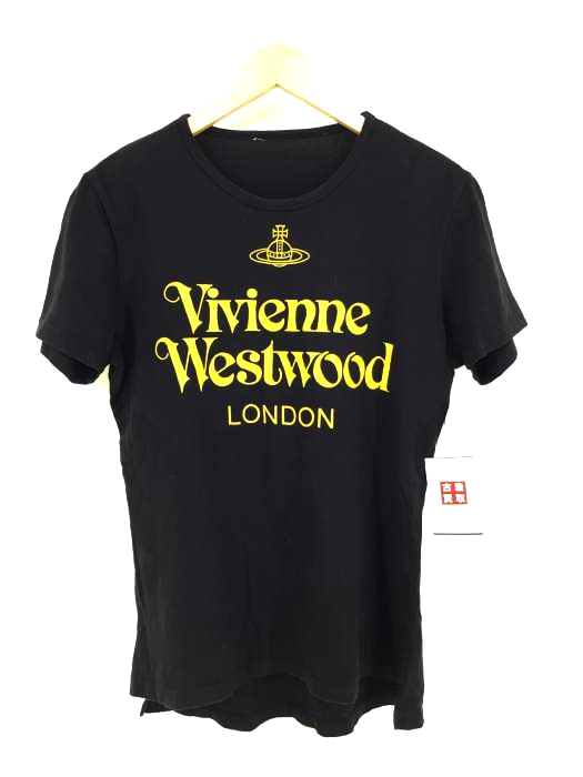 Vivienne Westwood LONDON（ヴィヴィアンウエストウッドロンドン） ロゴプリント クルーネックTシャツ メンズ トップス