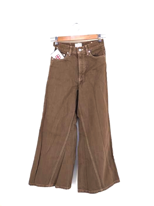 Ungrid(アングリッド) 19SS カラーフレアステッチデザインデニム レディース パンツ