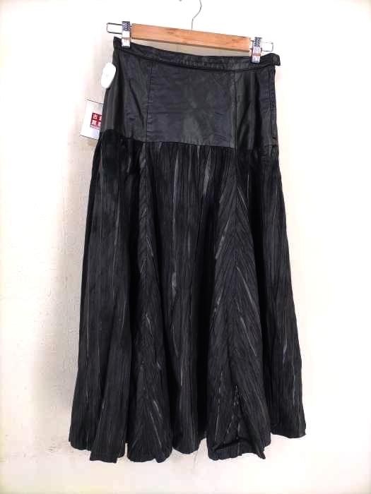 USED古着(ユーズドフルギ) レザーフレアスカート レディース スカート