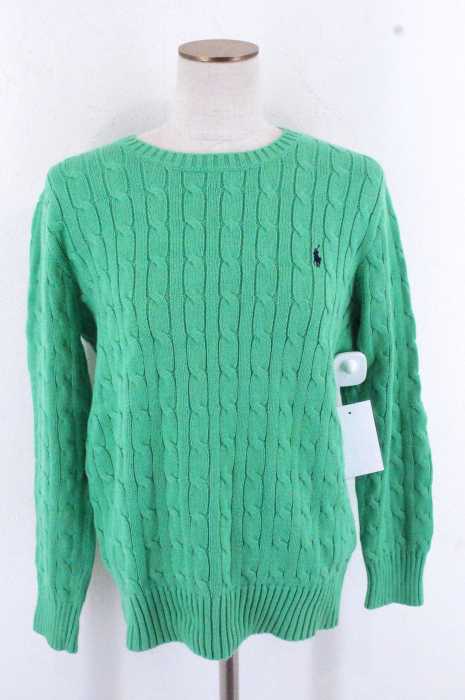 Polo by RALPH LAUREN (ポロバイラルフローレン) クルーネックニットトップス レディース トップス