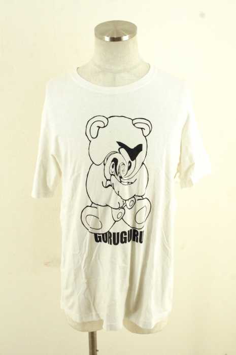 UNDERCOVERISM （アンダーカバーイズム） 「GURUGURU期」 クルーネックベアプリントTシャツ メンズ トップス