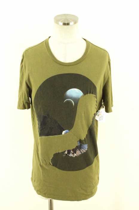 Maison Martin Margiela （メゾンマルタンマルジェラ） 15SS フロントプリントクルーネックTシャツ メンズ トップス