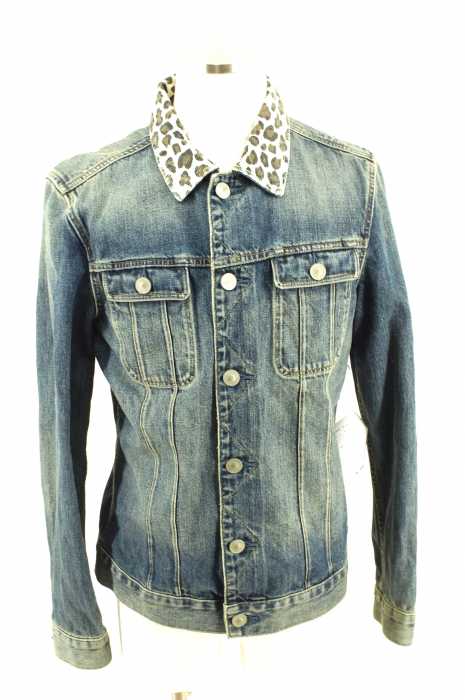 ALLSAINTS  （オールセインツ） レオパード　　襟コーデュロイ メンズ アウター