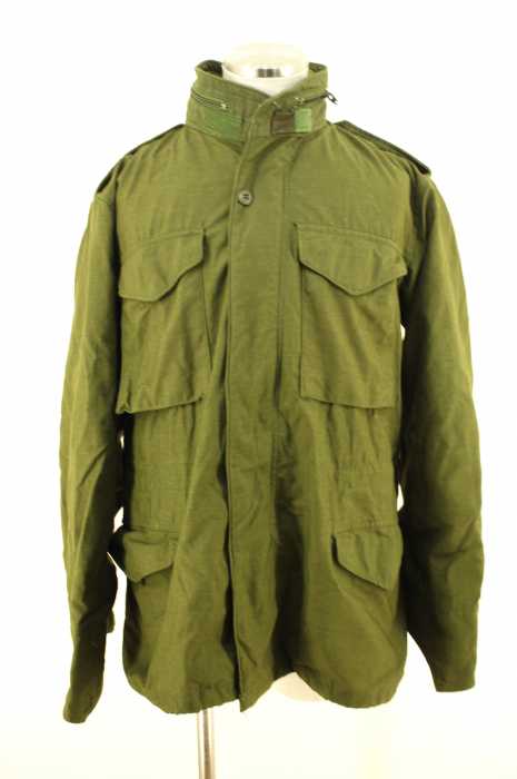 USED古着（ユーズドフルギ） 80S M-65フィールドジャケット SCOVILLジップ メンズ アウター