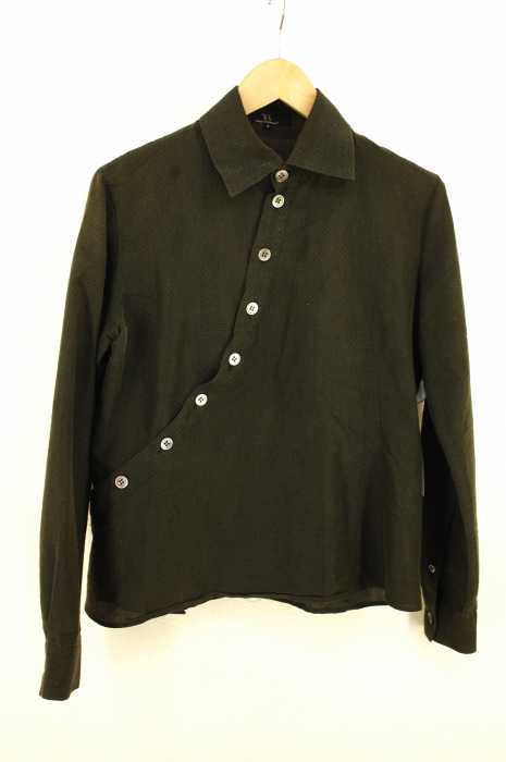 Y S ワイズ 斜めボタンシャツ レディース トップス ブランド古着買取販売バズストア