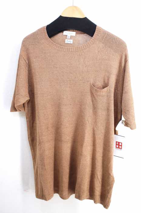 BEAUTY & YOUTH UNITED ARROWS (ビューティーアンドユースユナイテッドアローズ) LINIFICIO リネンクルーネックニットT メンズ トップス
