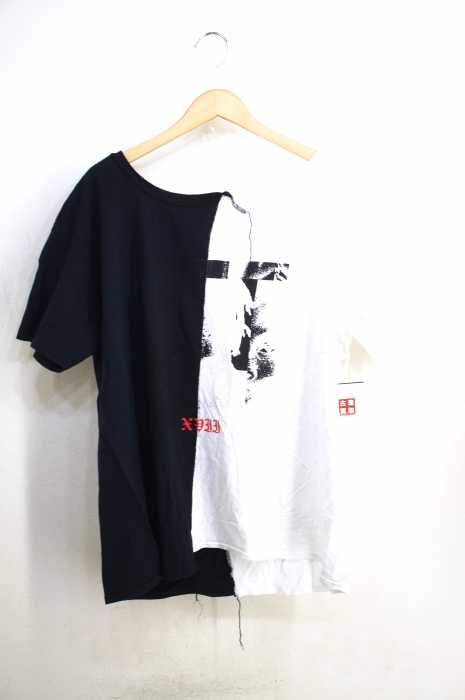 AG by EXPERIMENT(エージーバイエクスペリメント) 再構築プリントTシャツ メンズ トップス