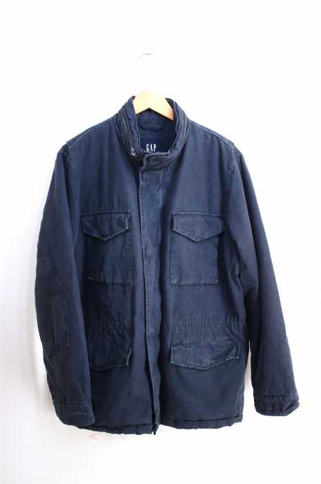 Gap (ギャップ) 製品染め中綿フィールドジャケット メンズ アウター