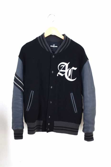 ANTICLASS（） ワッペンデザインスタジアムジャケット メンズ アウター