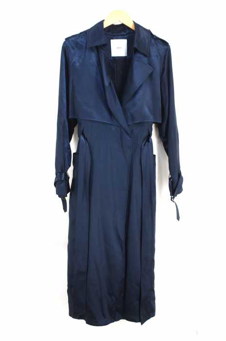 UN3D.（アンスリード） SATIN TRENCH COAT レディース アウター