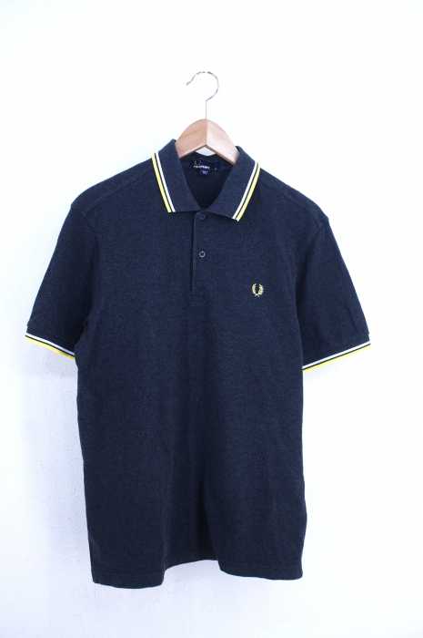 FRED PERRY （フレッドペリー） ロゴ刺繍ポロシャツ メンズ トップス