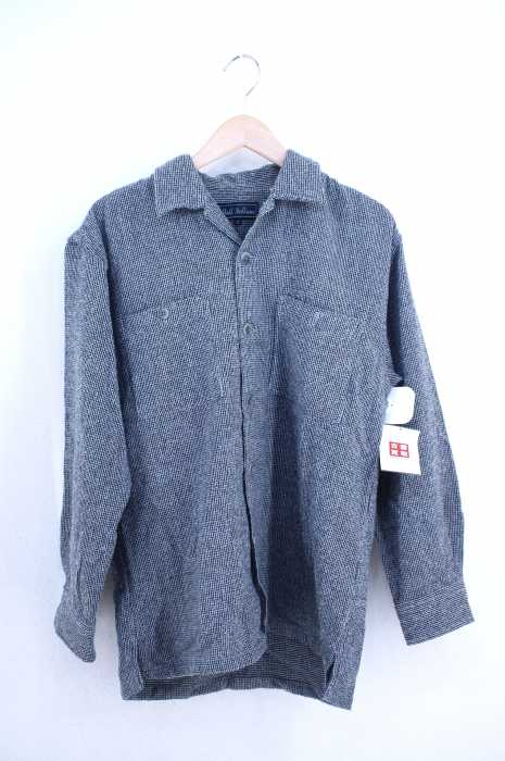 USED古着 (ユーズドフルギ) ウールボタンシャツ メンズ トップス