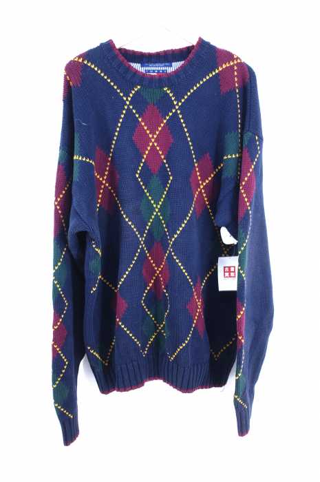 TOMMY HILFIGER （トミーヒルフィガー） 90S アーガイルニット メンズ トップス